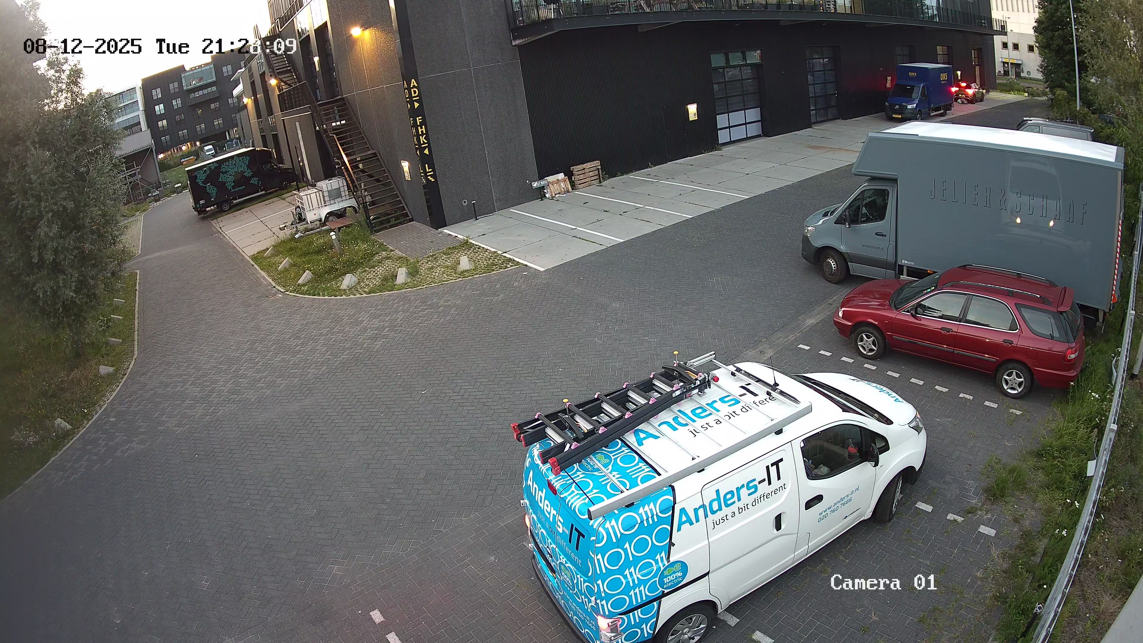 Camerabeeld met Anders-IT bus